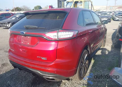 2017 Ford Edge Sport from USA, damaged, VIN 2FMPK4AP6HBC55527